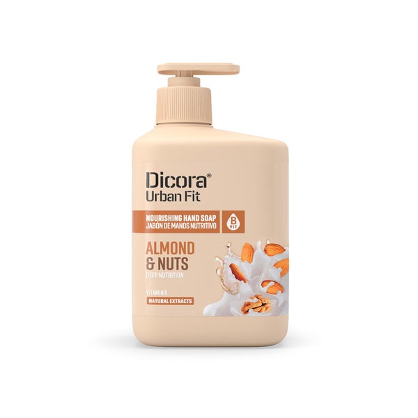 DICORA nährende Handseife mit Vitamin B, Mandel-, und Walnussextrakt 500 ml
