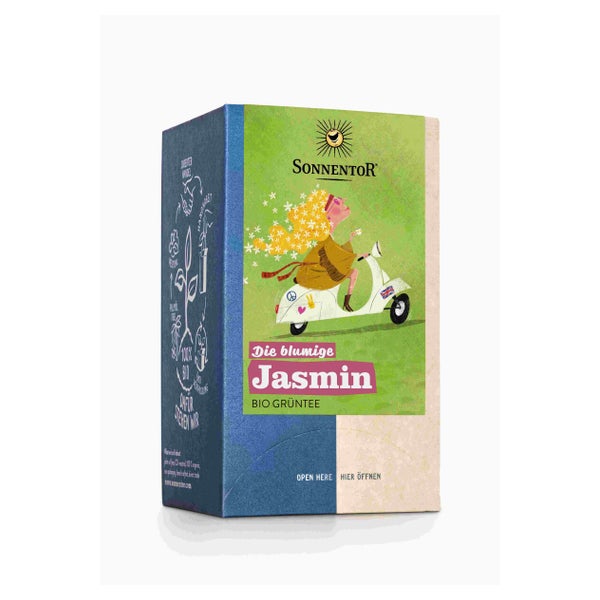Jasmin Grüntee Bio Doppelkammerbeutel 27 g – Blumiger Genuss für Teeliebhaber 27 g, DK-Beutel
