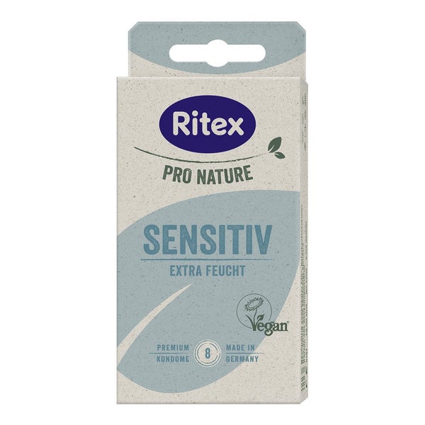 Pro Nature Sensitiv Kondome 8 Stück extra feucht (8 Kondome) 8 St