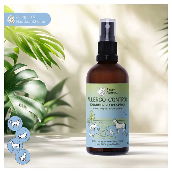 Yuki cares Allergo Control Knabberstopp Spray 100 ml