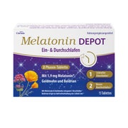 Produktabbildung: Melatonin Depot Ein- & Durchschlaf-Tabletten 15 St