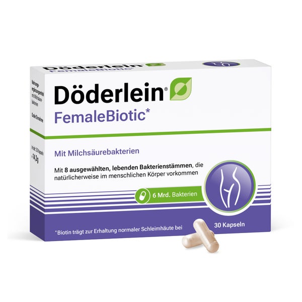 Döderlein Female Biotic mit Milchsäurebakterien 30 St