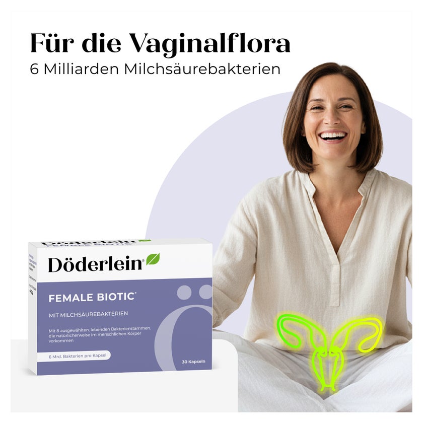 DDERLEIN Female Biotic mit Milchsurebakterien 30 St online kaufen |  DocMorris