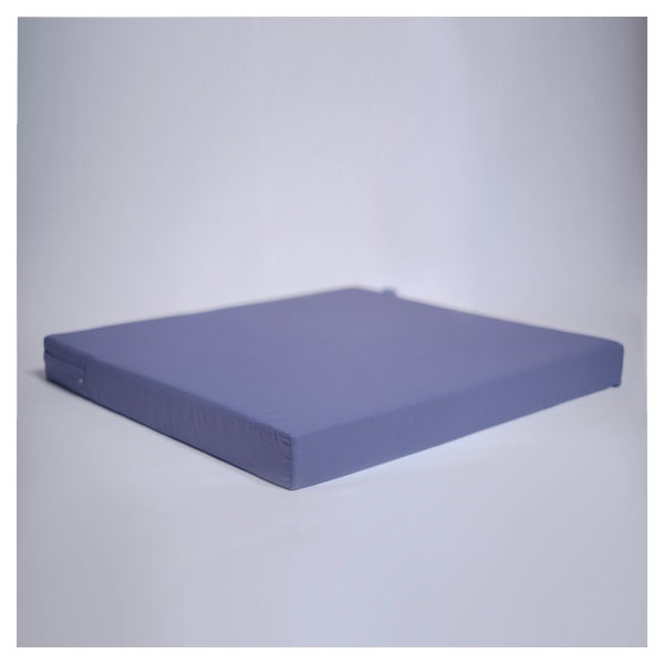 Kalapas Meditationsmatte mit Baumwollbezug Blau