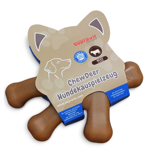 Supravit ChewDeer Hundekauspielzeug mit Beef-Geschmack 1 St