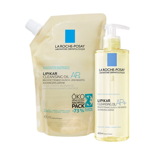 LRP Lipikar Duschöl inkl. Nachfüllpack 2X400 ml