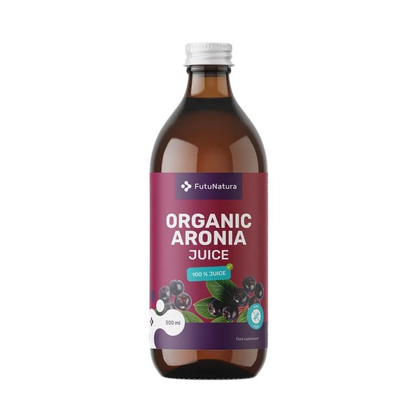 FutuNatura BIO Aroniasaft – 100 % Direktsaft 500 ml