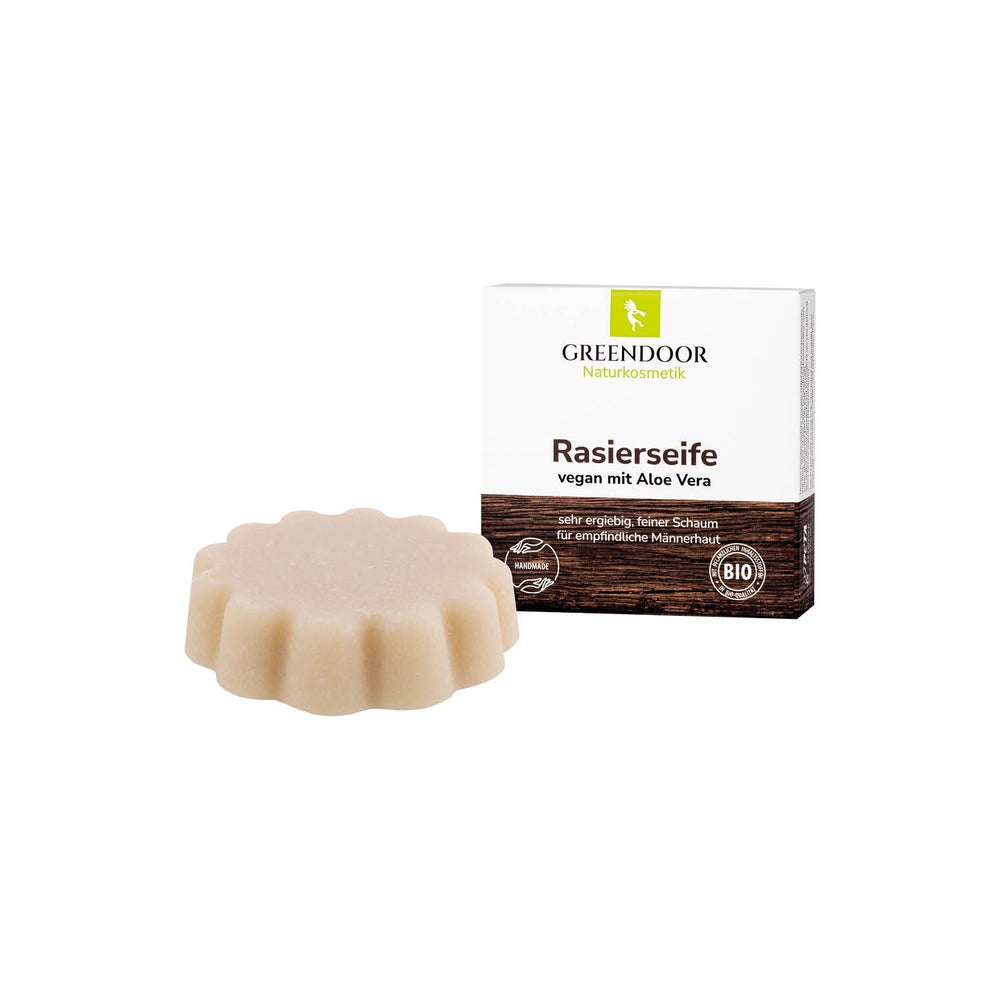 GREENDOOR Rasierseife Vegan 80 g