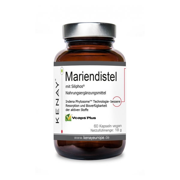 Mariendistel Siliphos®|60 Kapseln|KENAY® 60 St