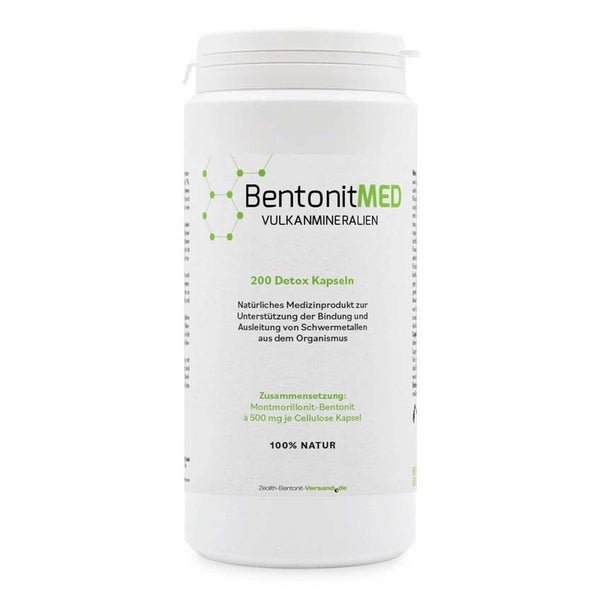 Bentonit MED Detox Kapseln 200 St