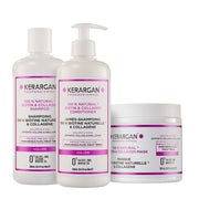 Kerargan - Volumen-Trio mit Biotin & Kollagen 1500 ml
