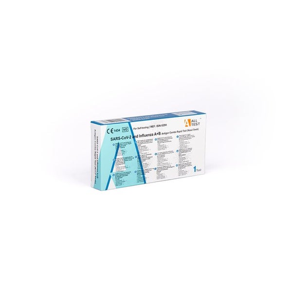 20 x 1er Kombitest - Influenza A/B + Covid-19 - Alltest 3in1 20 St