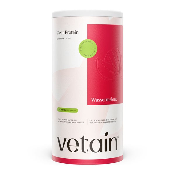 Vetain Vegan Clear Protein Wassermelone 16 St