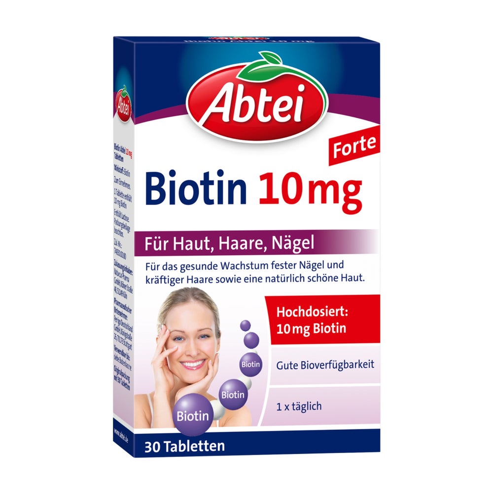 Abtei Biotin 10 mg 30 St