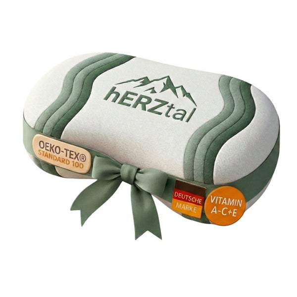hERZtal Anti-Aging Memory-Schaumkissen 35x68 cm