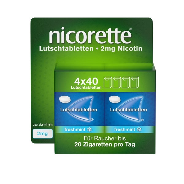 nicorette® Lutschtabletten 2 mg 160 St