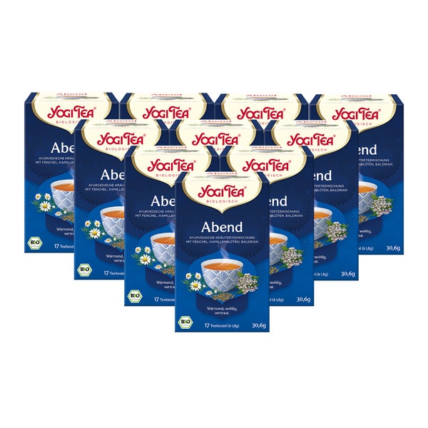 Yogi Tea - Abend Bio Kräutertee | 10 x 30,6g 10x17 St