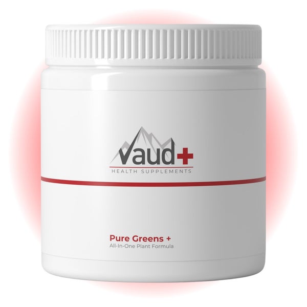 Vaud Pure Greens - Weizengras, Spirulina & Chlorella - Natürliche Vitalität & Ballaststoffe - Pulver 300 g