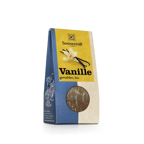 Vanille Pulver Bio 10 g – Intensives Aroma für feine Desserts und Backwaren
