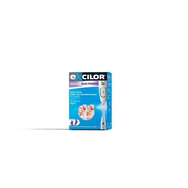 Excilor Warzen Duo Power 10 Ml+1,5 G Kombipackung 1 P