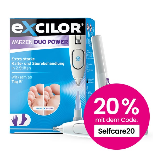 Excilor Warzen Duo Power 10 Ml+1,5 G Kombipackung 1 P