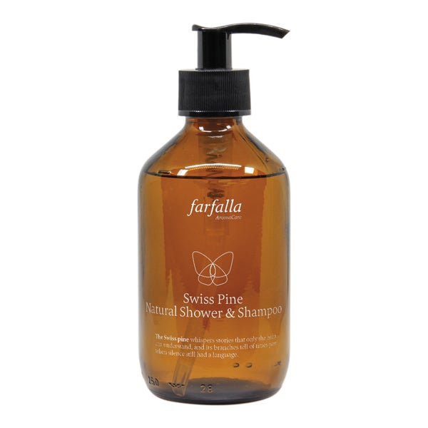 Farfalla Swiss Pine Natural Shower & Shampoo