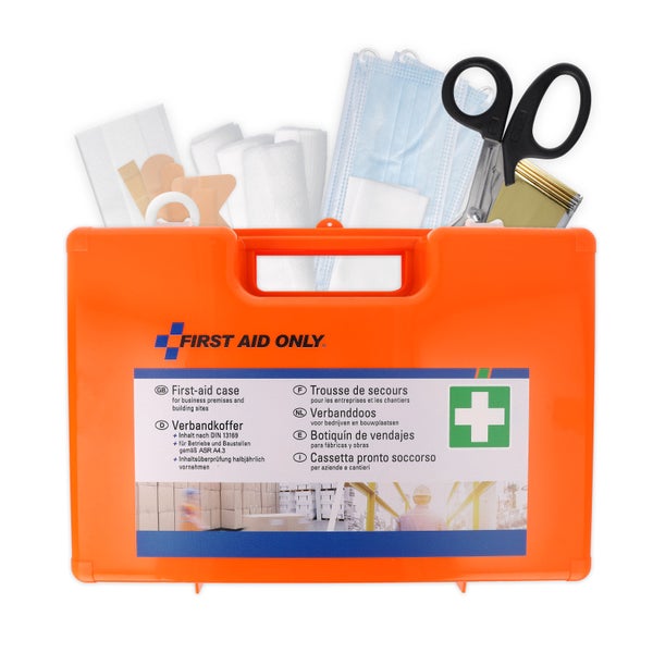 First Aid Only Verbandkoffer DIN 13169 mit Wandhalterung 1 St