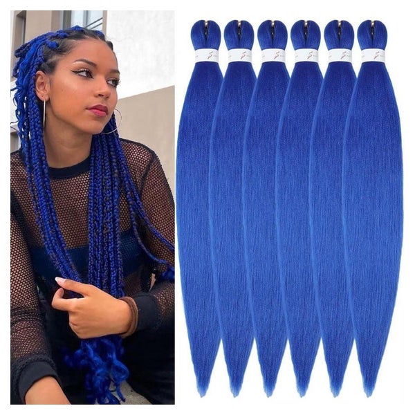 Haarverlängerung PreStretched Braids 81cm 32 Zoll 6er pack B 1 St