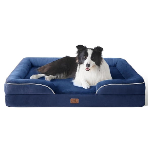 Hundebett orthopädisch ergonomisch L 89 x B 63 x H 17 cm Nav 1 St