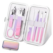 Maniküre Pediküre Set Edelstahl Nagelknipser Reise Geschenk 1 St