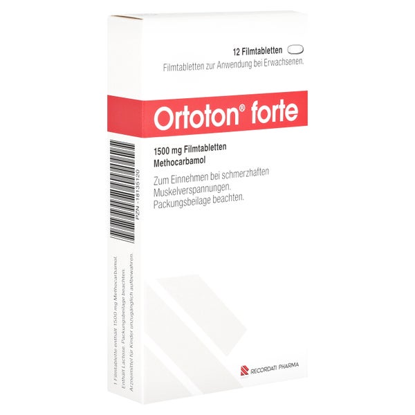 Ortoton Forte 1500 mg Filmtabletten 12 St
