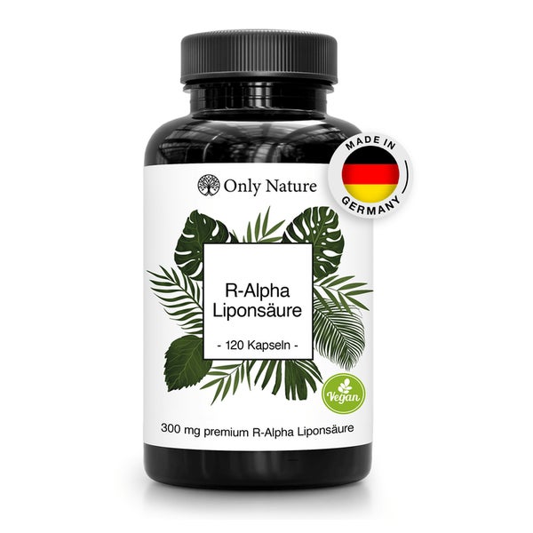 Only Nature R-Alpha-Liponsäure 300 mg – 120 Kapseln 120 St