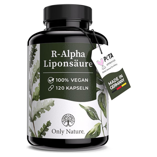 Only Nature R-Alpha-Liponsäure 300 mg – 120 Kapseln 120 St
