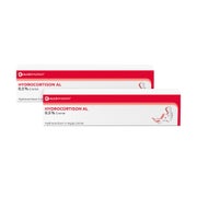 Produktabbildung: HYDROCORTISON AL 0,5% Creme Doppelpack 2X30 g