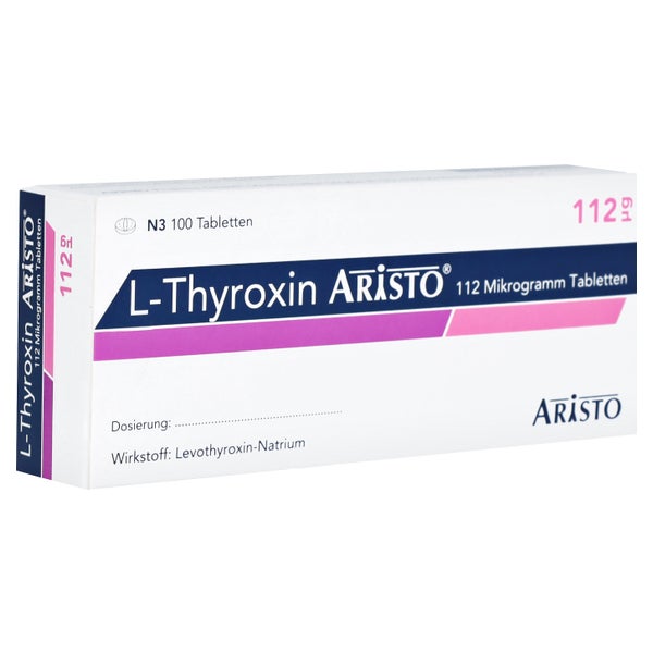 L-thyroxin Aristo 112 Mikrogramm Tabletten 100 St