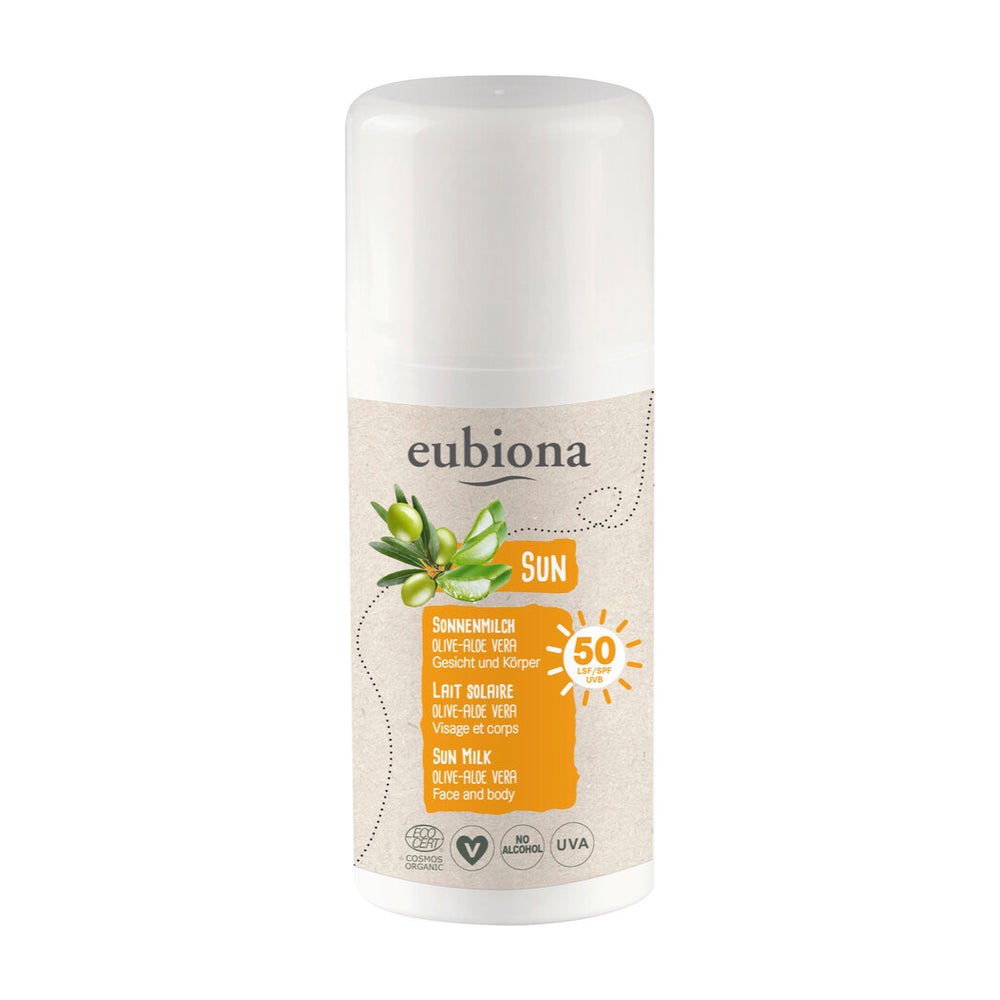 Eubiona Sonnenmilch LSF 50 Olive-Aloe Vera