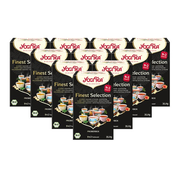 Yogi Tea - Finest Selection Bio Gewürztee | 10 x 35g 10x17 St