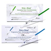 One+Step Kombipaket 25 Ovulationstests + 5 Schwangerschaftstests - Fruchtbarkeitstest für Frauen 30 St
