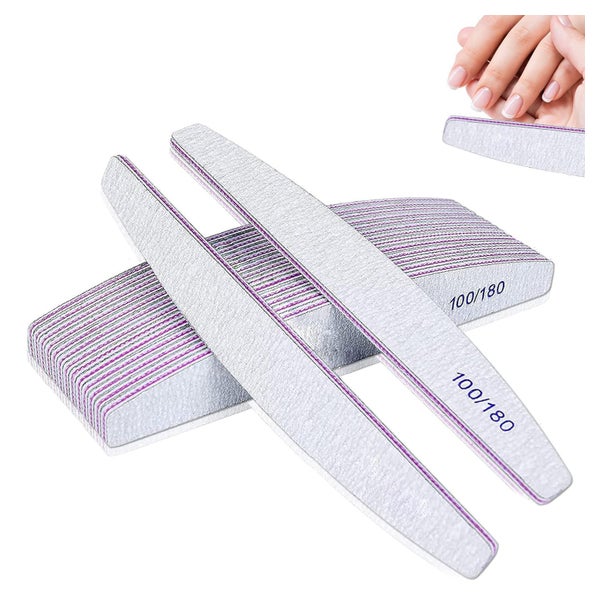Professionelle Nagelfeilen Set 15-tlg. doppelseitig 100/180 1 St
