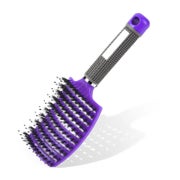 Profi Haarbürste Wildschweinborsten Locken Haarstyling 1 St