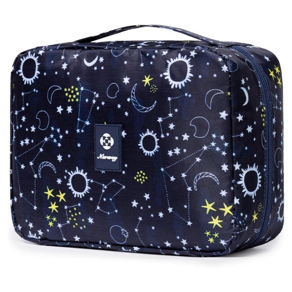 Kulturtasche Damen Herren Kulturbeutel Aufhängen Blaue Galax 1 St