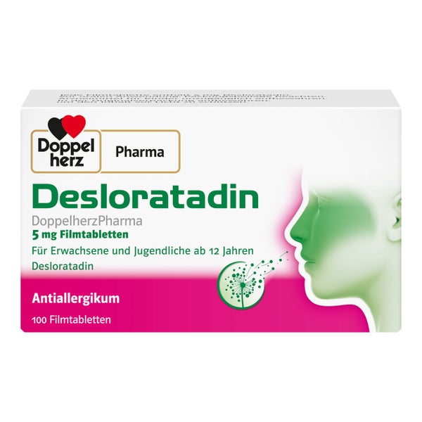 Desloratadin Doppelherzpharma 5 Mg Filmtabletten 100 St