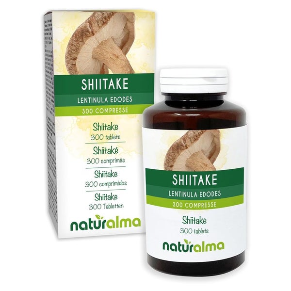 Naturalma Shiitake  Lentinula edodes Tabletten 300 St