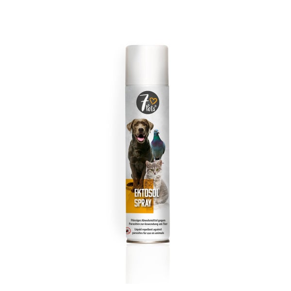 7Pets Ektosol Spray gegen Parasiten zur Anwendung am Tier - 250 ml 1 St