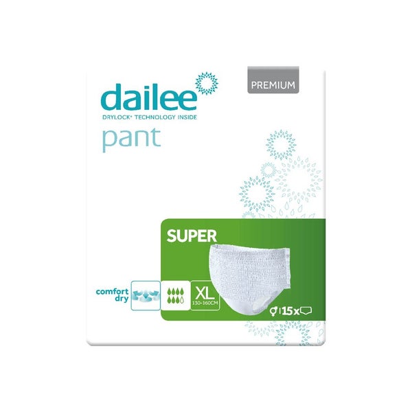 Dailee Pant Premium Super Xl 15 St