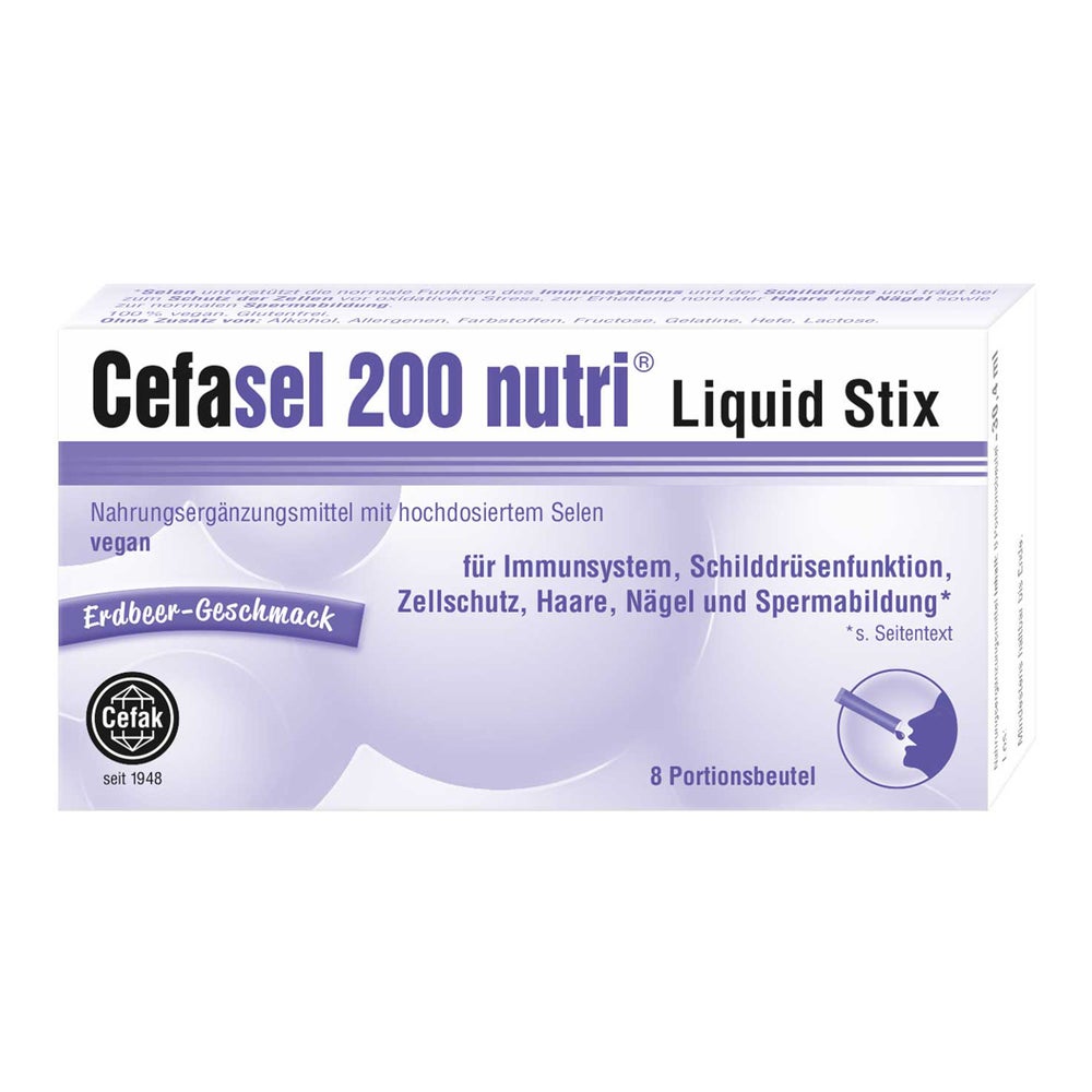 Cefasel 200 Nutri Liquid Stix 8 St