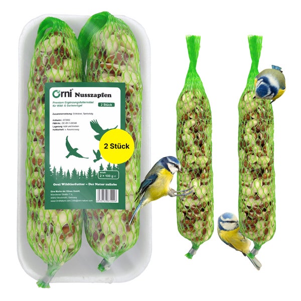 Orni Nusszapfen für Wildvögel 2 Stück 2 St