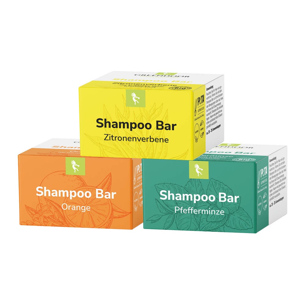 GREENDOOR Shampoo Bar Set VITAL 225 g