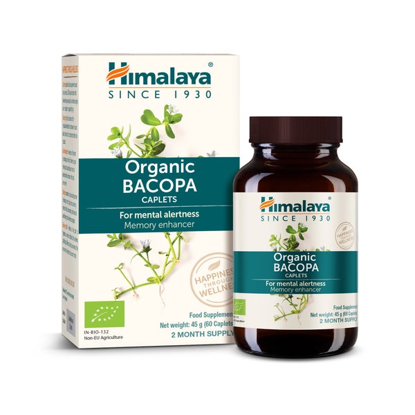 Himalaya Bio Bacopa Brahmi für Gedächtnis & Konzentration 60 St