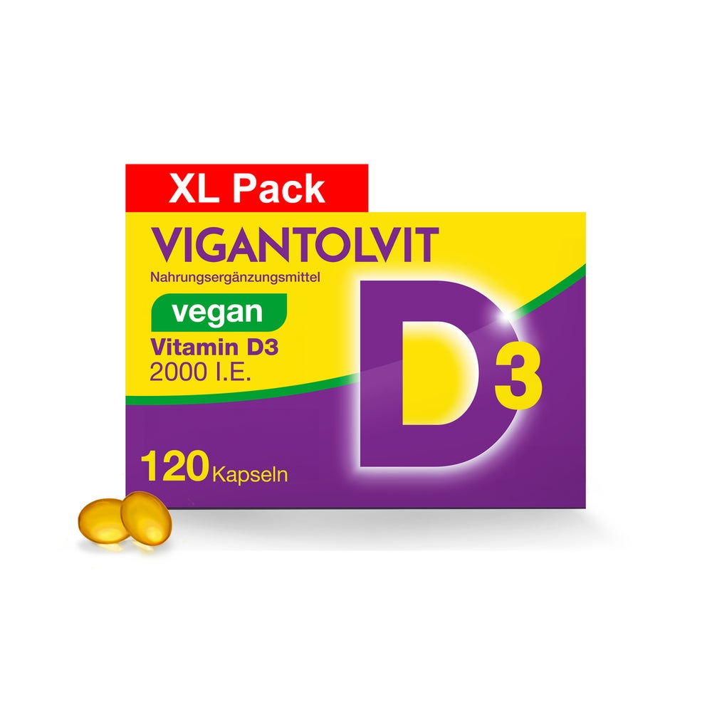 VIGANTOLVIT® 2000 I.E. Vitamin D3 vegan 120 St